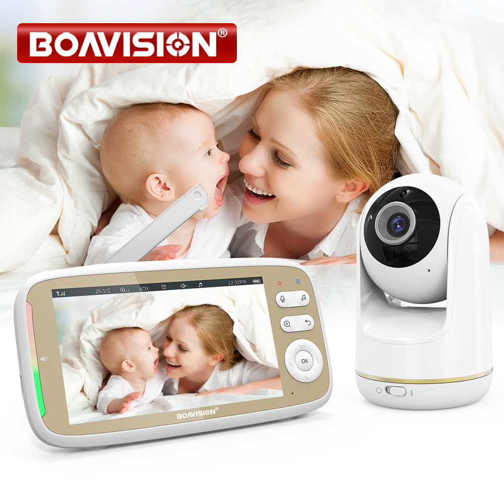 Audio Music Video - VB803 Baby Monitor 5 Inch 720P