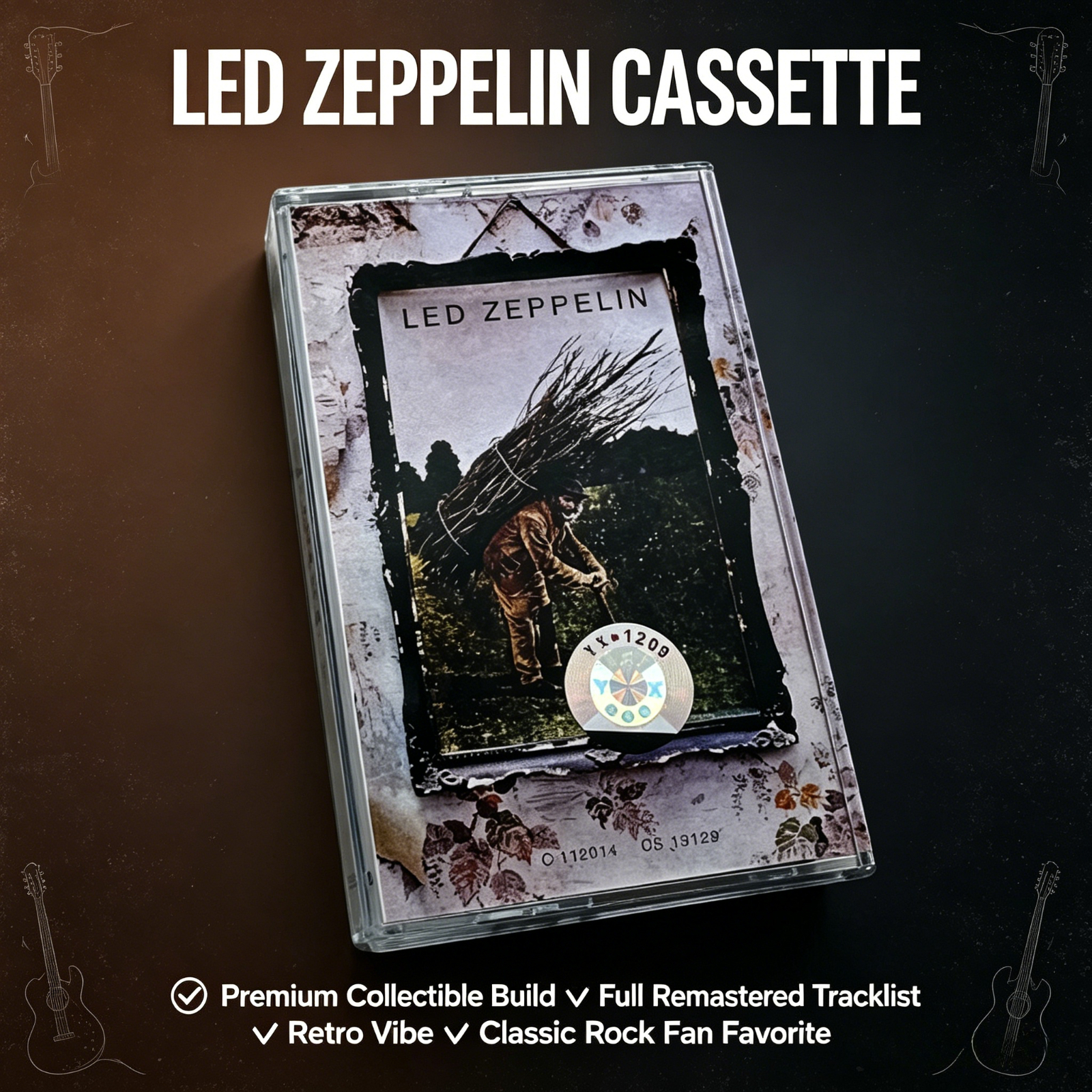 Audio Music Free - Led Zeppelin IV Classic Rock Cassette
