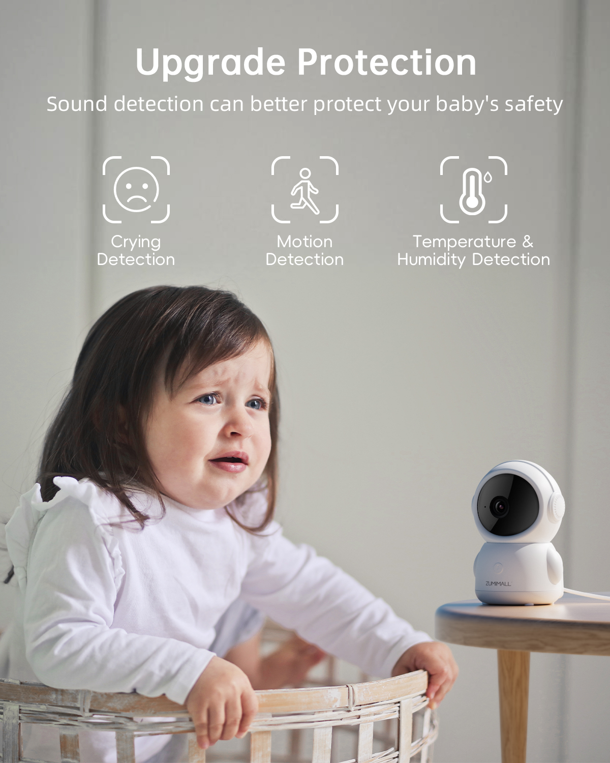 Audio Hd Music - ZUMIMALL APP Wired security Camera, 5G/2.4G