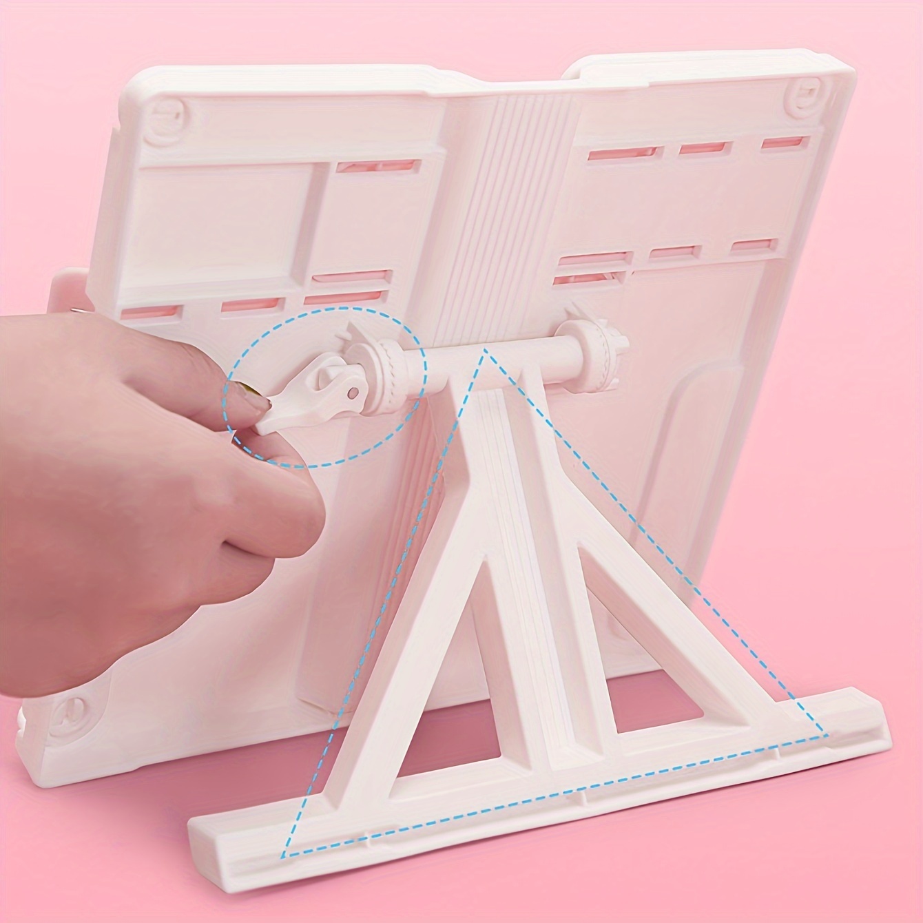 Music Stand Folding - 1pc-Adjustable Portable Adjustable Reading Book Holder