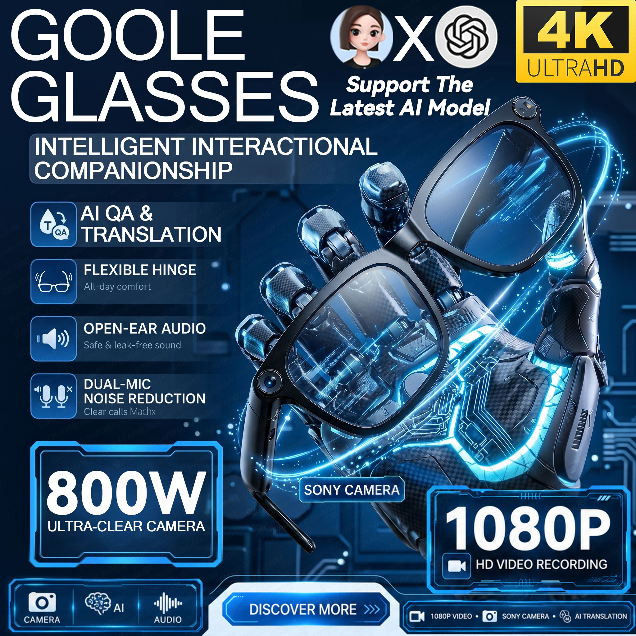 Audio Music To Video Ai Free - 2026 New Smart AI Glasses with