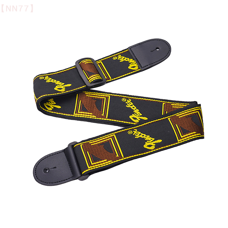 Music Stand Folding - 1pc Embroidery Guitar Strap Leather Acoustic
