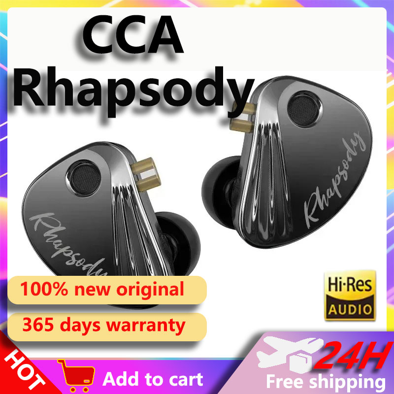 Audio Music Technology - CCA Rhapsody 2DD+4BA HiFi Earphones Music