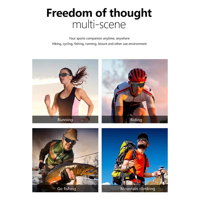 Audio Music Technology - A29Z-Smart Bluetooth Sunglasses For Cycling -