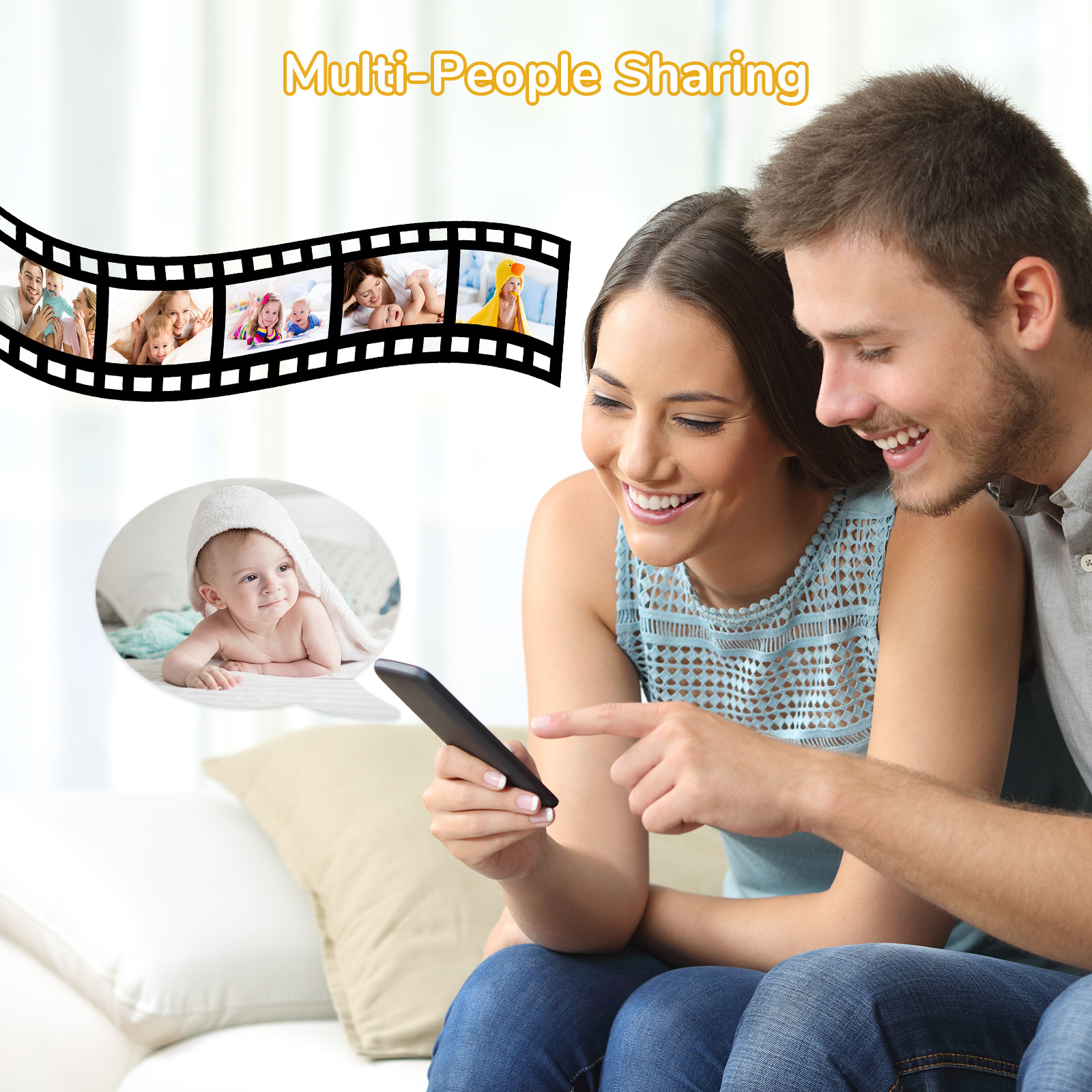VB803 PRO Baby Monitor with 2p - Audio Music Video บทวิจารณ์และราคา