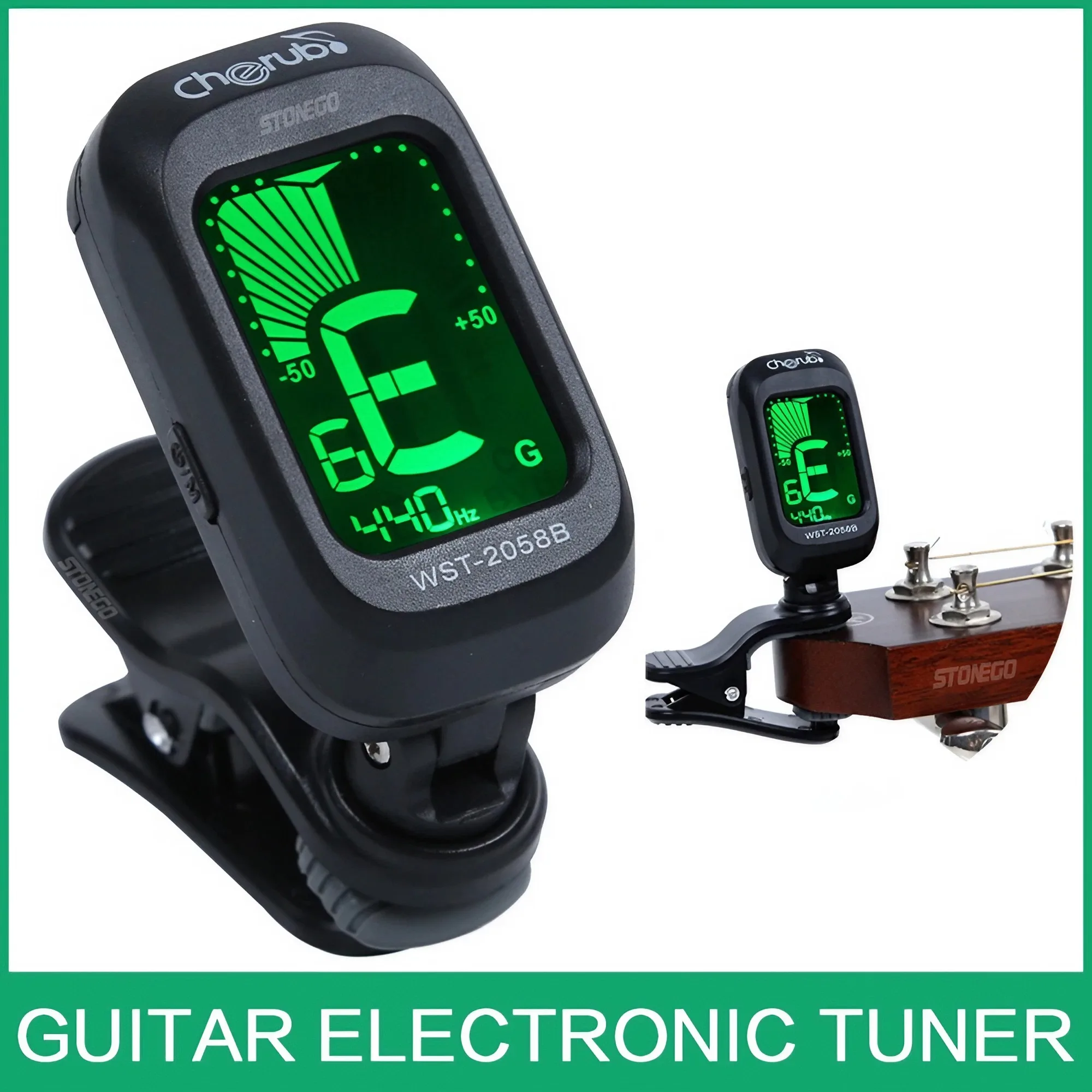 Digital Acoustic Clip-on Guita - Guitar Tuner Clip บทวิจารณ์และราคา