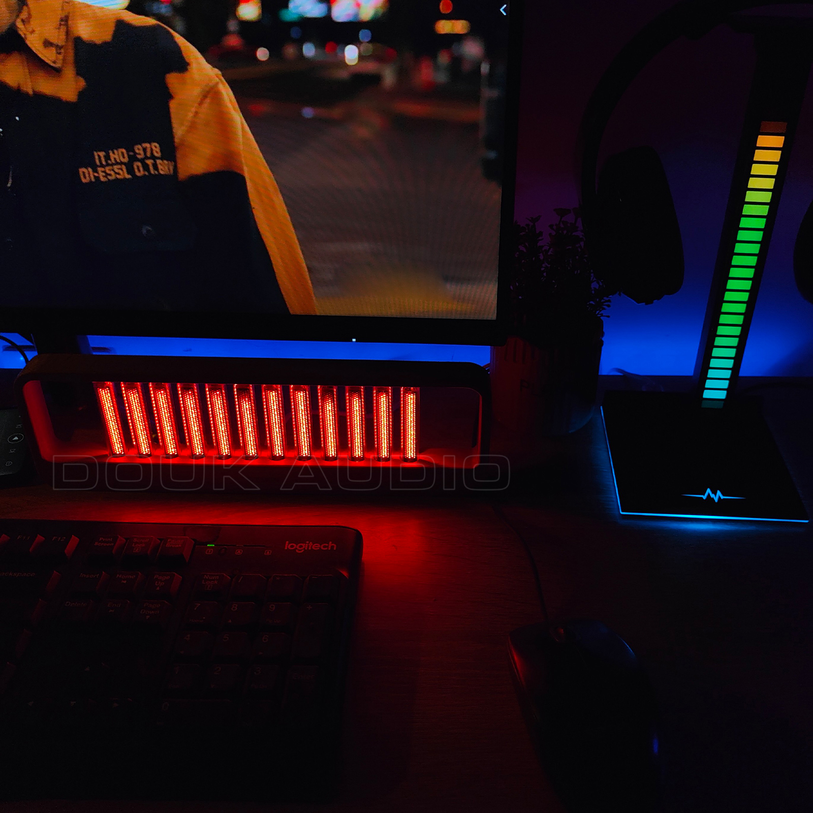 RGB LED Tube MIC Pick Up Sound - Audio Youtube Music Free บทวิจารณ์และราคา
