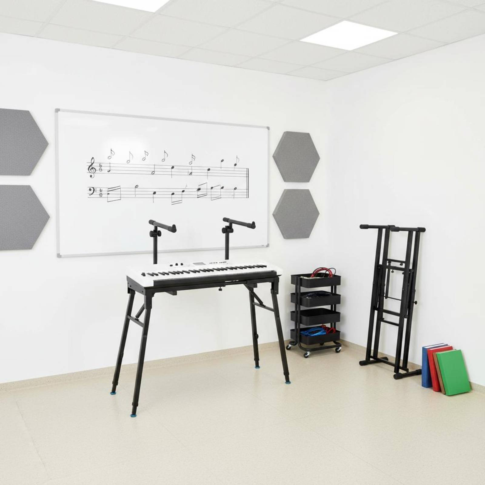 Folding Keyboard Stand Portabl - Music Stand Folding บทวิจารณ์และราคา