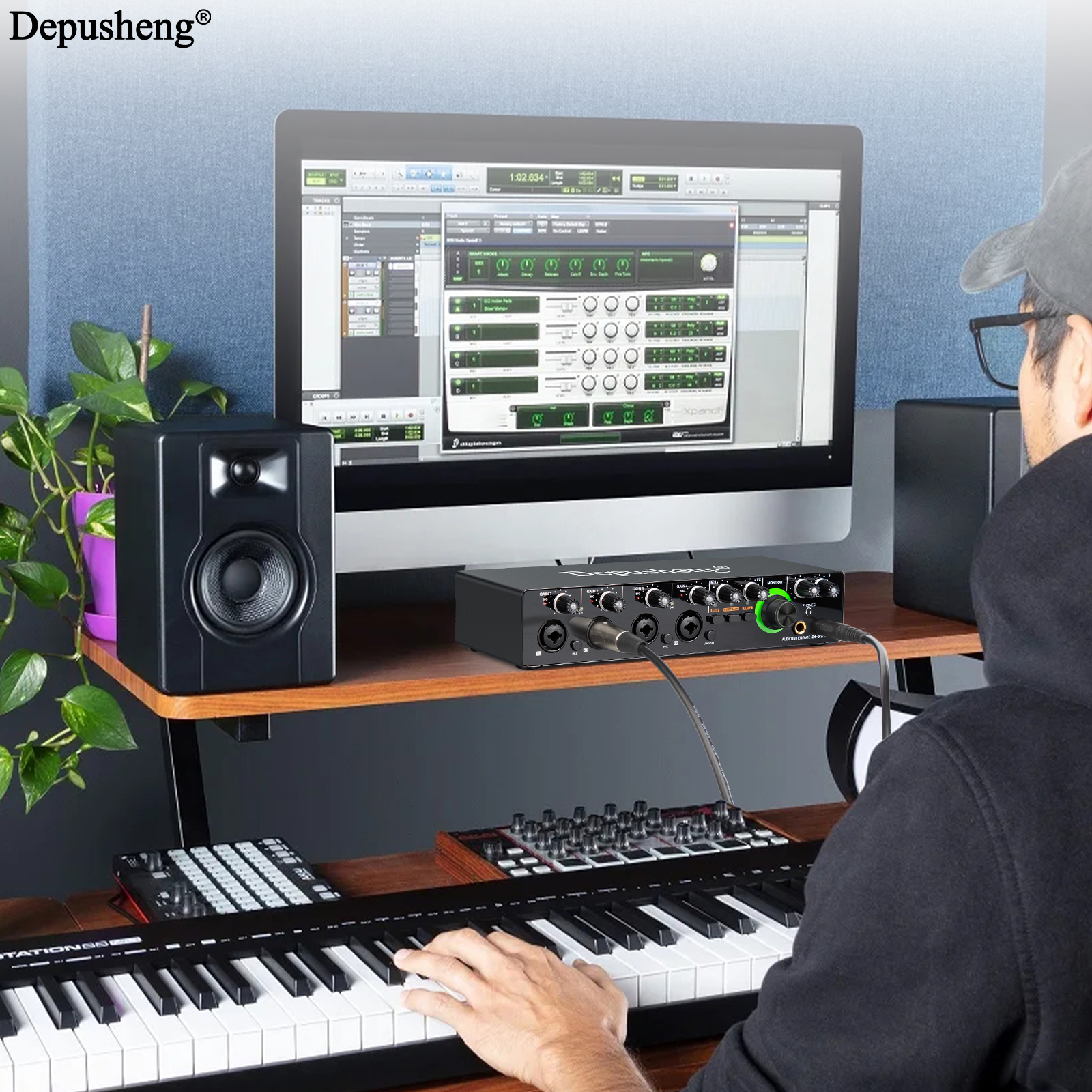 Depusheng Audio Interface RX4  - Audio Music Converter บทวิจารณ์และราคา