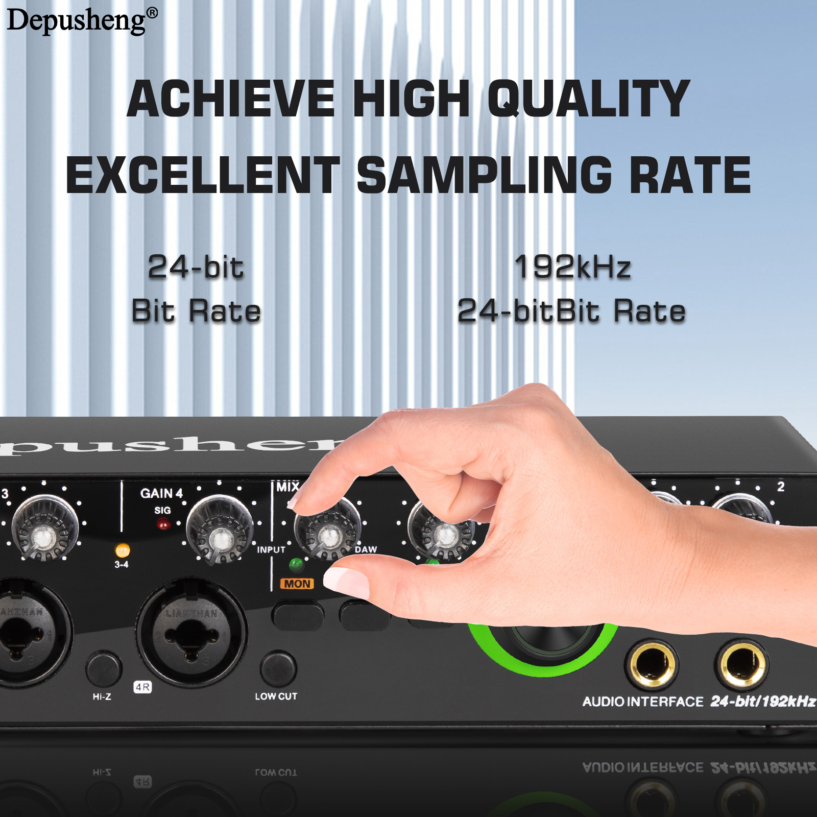 Depusheng Audio Interface RX4  - Audio Music Converter บทวิจารณ์และราคา