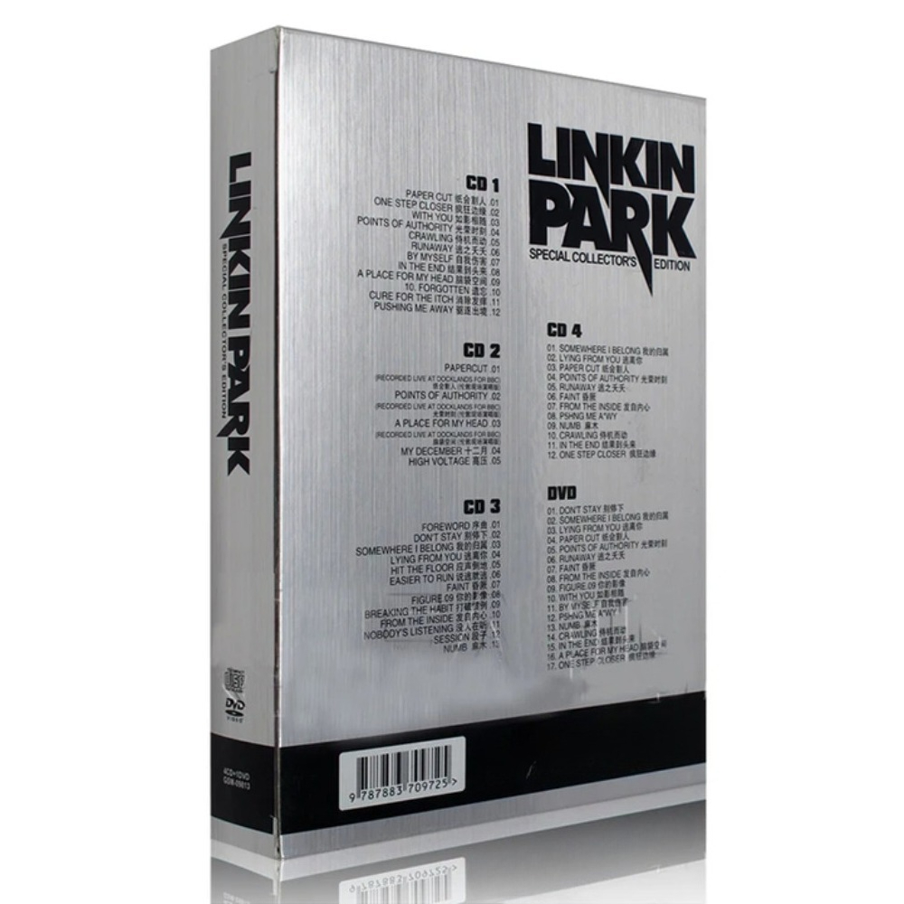Linkin Park CD DVD Collection  - Audio Music Video บทวิจารณ์และราคา