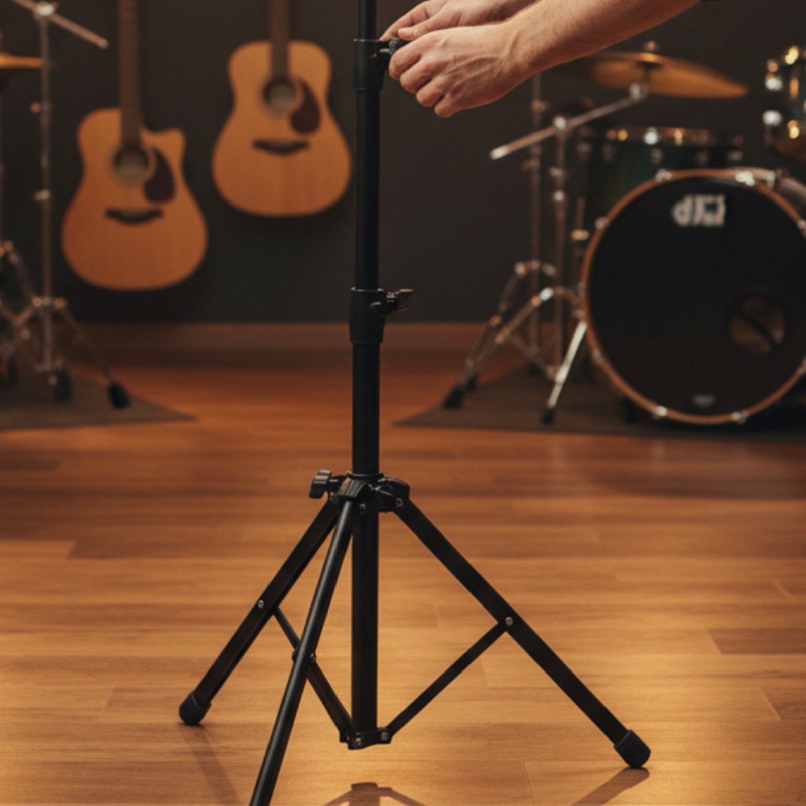 Cowbell Stand Portable Folding - Music Stand Folding บทวิจารณ์และราคา