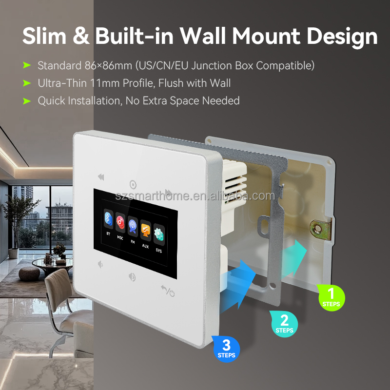 4 Inch Home Mini Amplifier Hom - Audio Music System For Home บทวิจารณ์และราคา