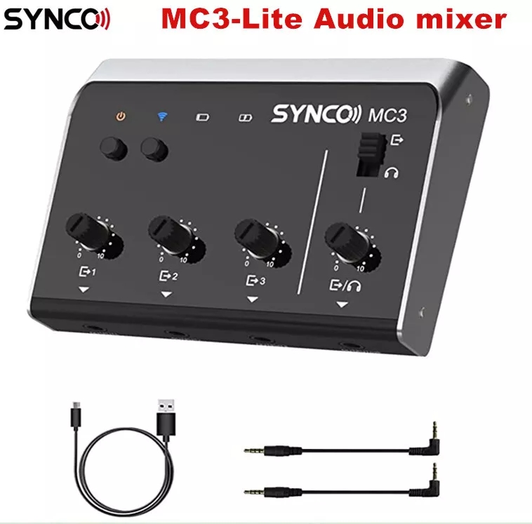 Synco MC3 Lite Audio Mixer 4 C - Audio Music Video บทวิจารณ์และราคา