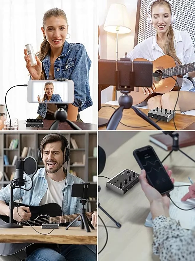 Synco MC3 Lite Audio Mixer 4 C - Audio Music Video บทวิจารณ์และราคา