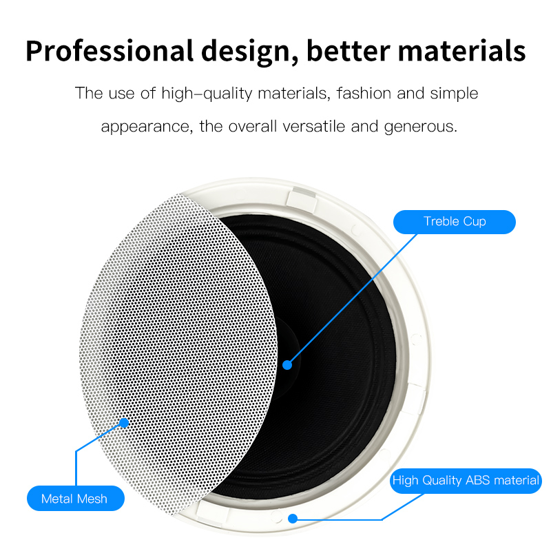6 Inch 8ohm Ceiling Speaker Fu - Audio Music System For Home บทวิจารณ์และราคา