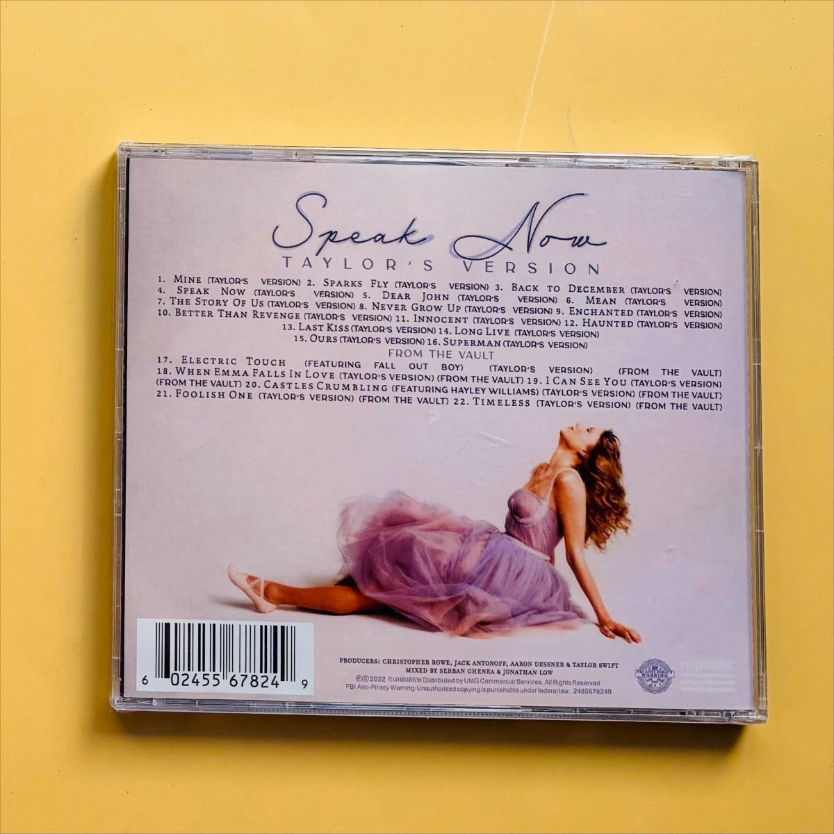 Speak Now (Taylor's Version) 2 - Audio Music New บทวิจารณ์และราคา