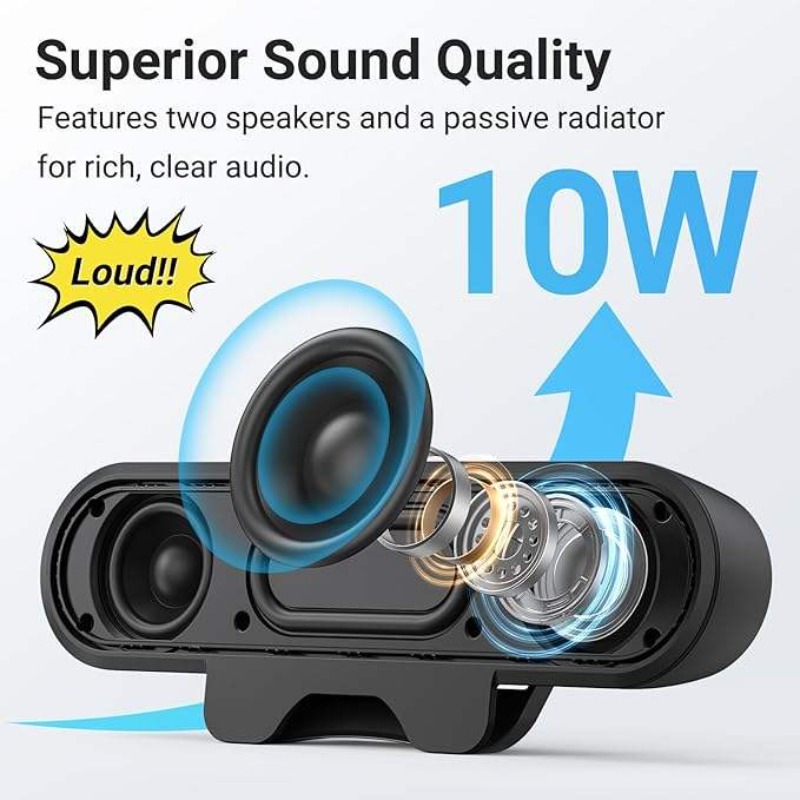Portable Clip-on USB Soundbar  - Audio Music Online บทวิจารณ์และราคา