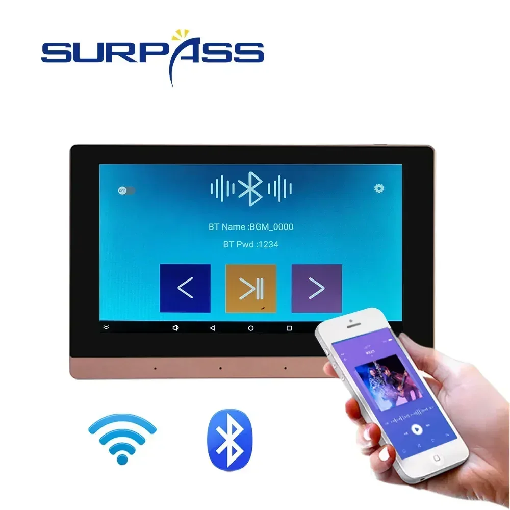 7inch WiFi In Wall Amplifier T - Audio Music System For Home บทวิจารณ์และราคา