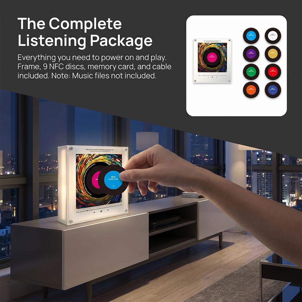 NFC Sensing Song Player Night  - Music Song Audio บทวิจารณ์และราคา