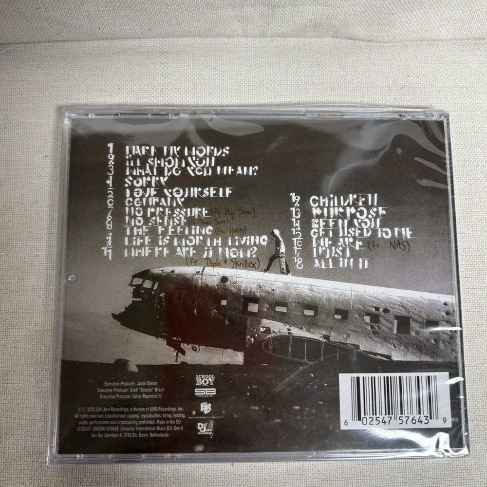 Justin Bieber Purpose Studio A - Audio Music Justin Bieber บทวิจารณ์และราคา