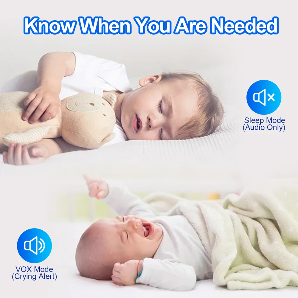 7.0'' Video Baby Monitor 720P  - Audio Music Video บทวิจารณ์และราคา