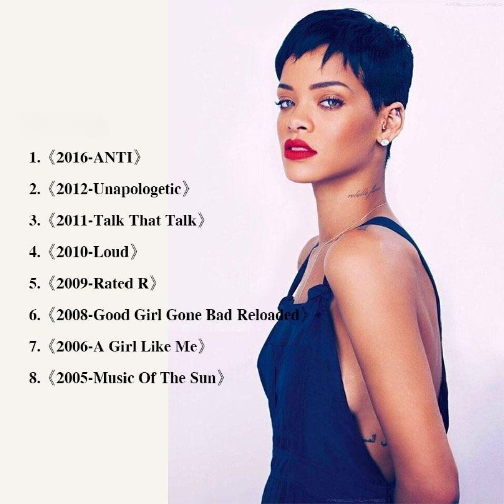 Rihanna 8CD（only Disc）Collecti - Audio Music New บทวิจารณ์และราคา