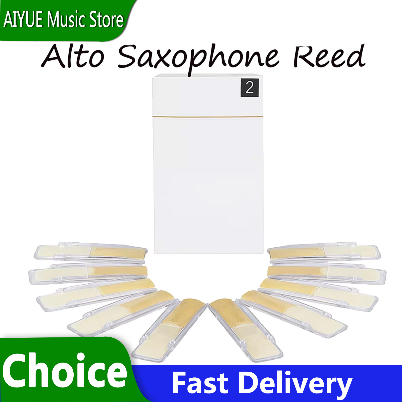 IRIN 10 Pcs Eb Alto Saxophone  - Saxophone Reed Pack บทวิจารณ์และราคา