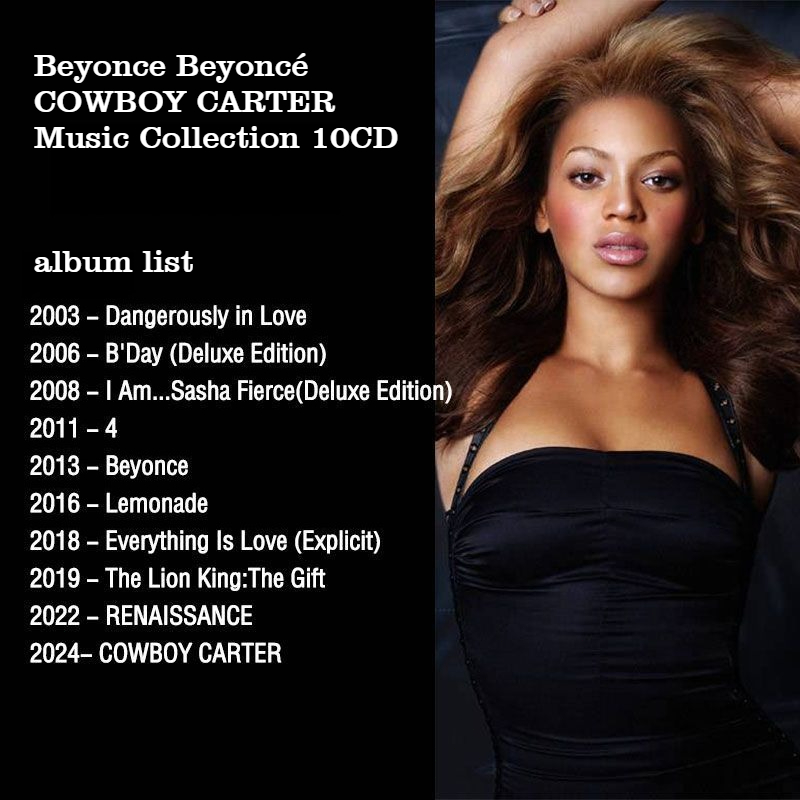 Beyonce 10CD Music Album Colle - Audio Music New บทวิจารณ์และราคา