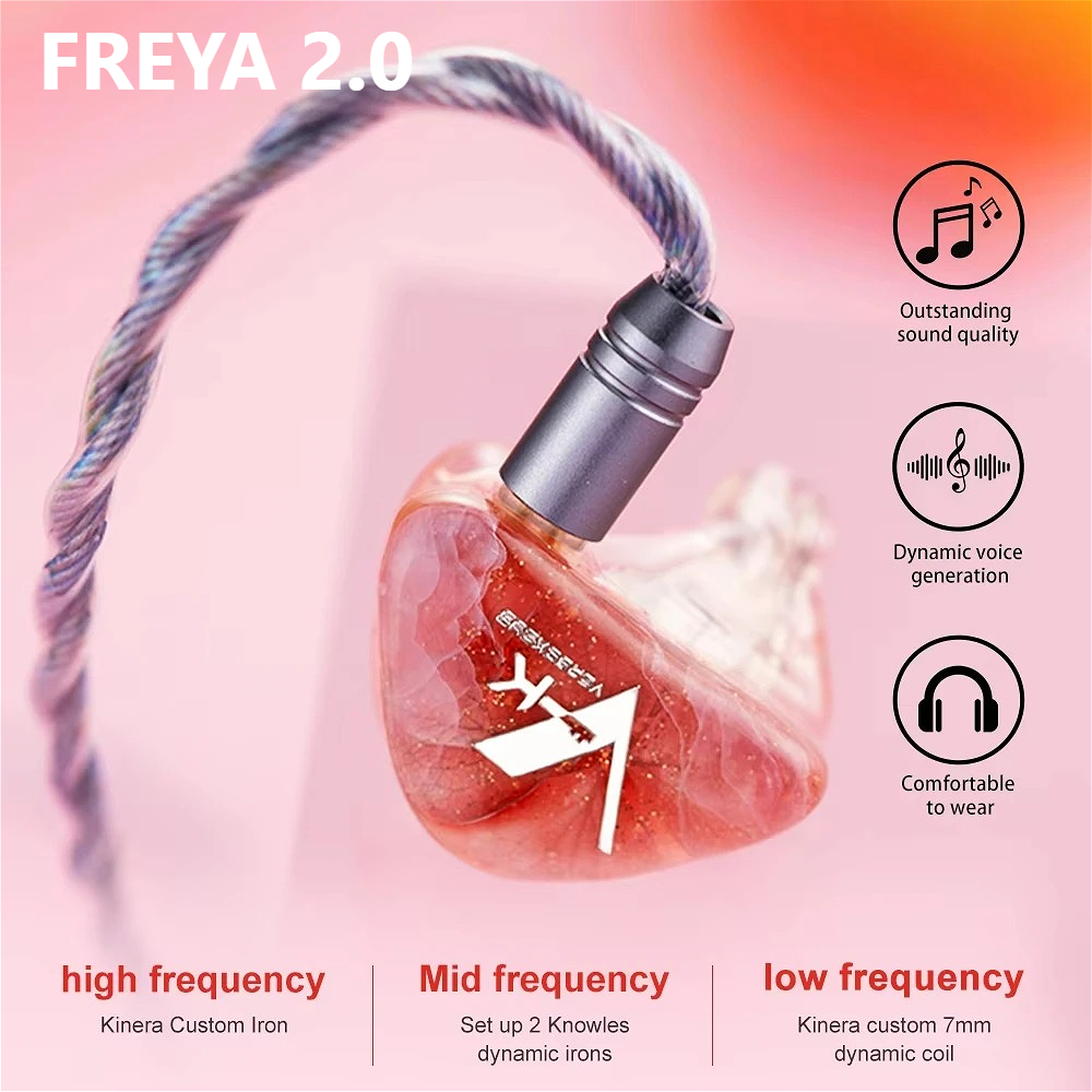 Kinera Freya 2.0 1DD+3 Knowles - Audio Music Technology บทวิจารณ์และราคา