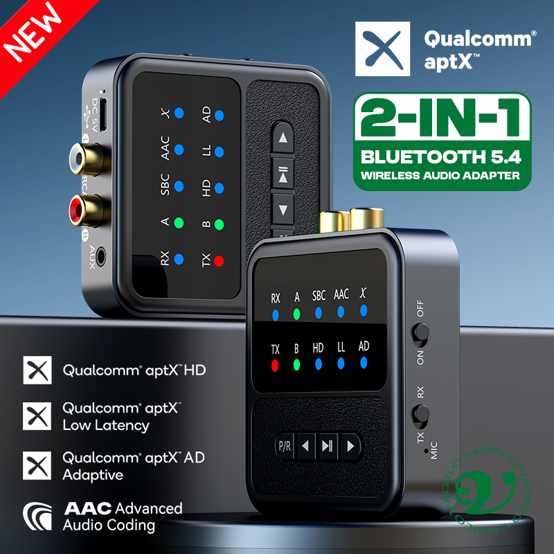 2 in 1 aptX Bluetooth 5.4 Audi - Audio Hd Music บทวิจารณ์และราคา