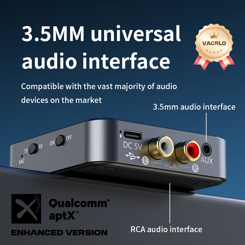 2 in 1 aptX Bluetooth 5.4 Audi - Audio Hd Music บทวิจารณ์และราคา