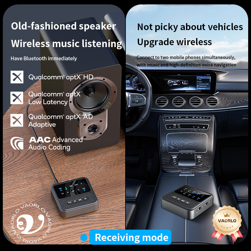 2 in 1 aptX Bluetooth 5.4 Audi - Audio Hd Music บทวิจารณ์และราคา