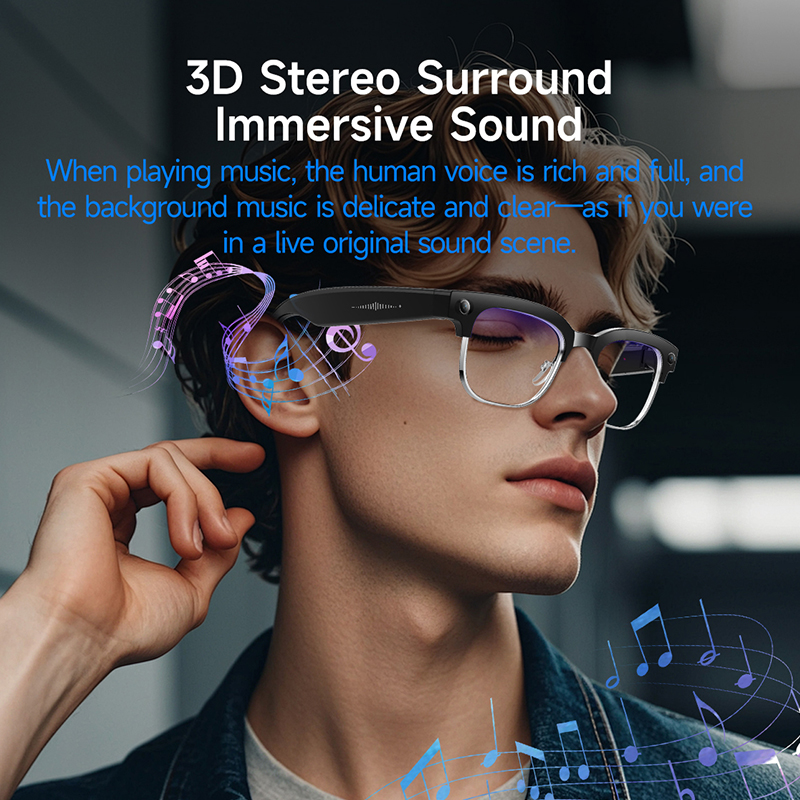 Smart Camera Glasses Photo and - Audio Music Video บทวิจารณ์และราคา