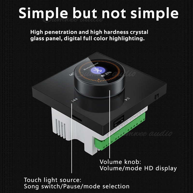 86 Type Home Audio In Wall Amp - Audio Music System For Home บทวิจารณ์และราคา