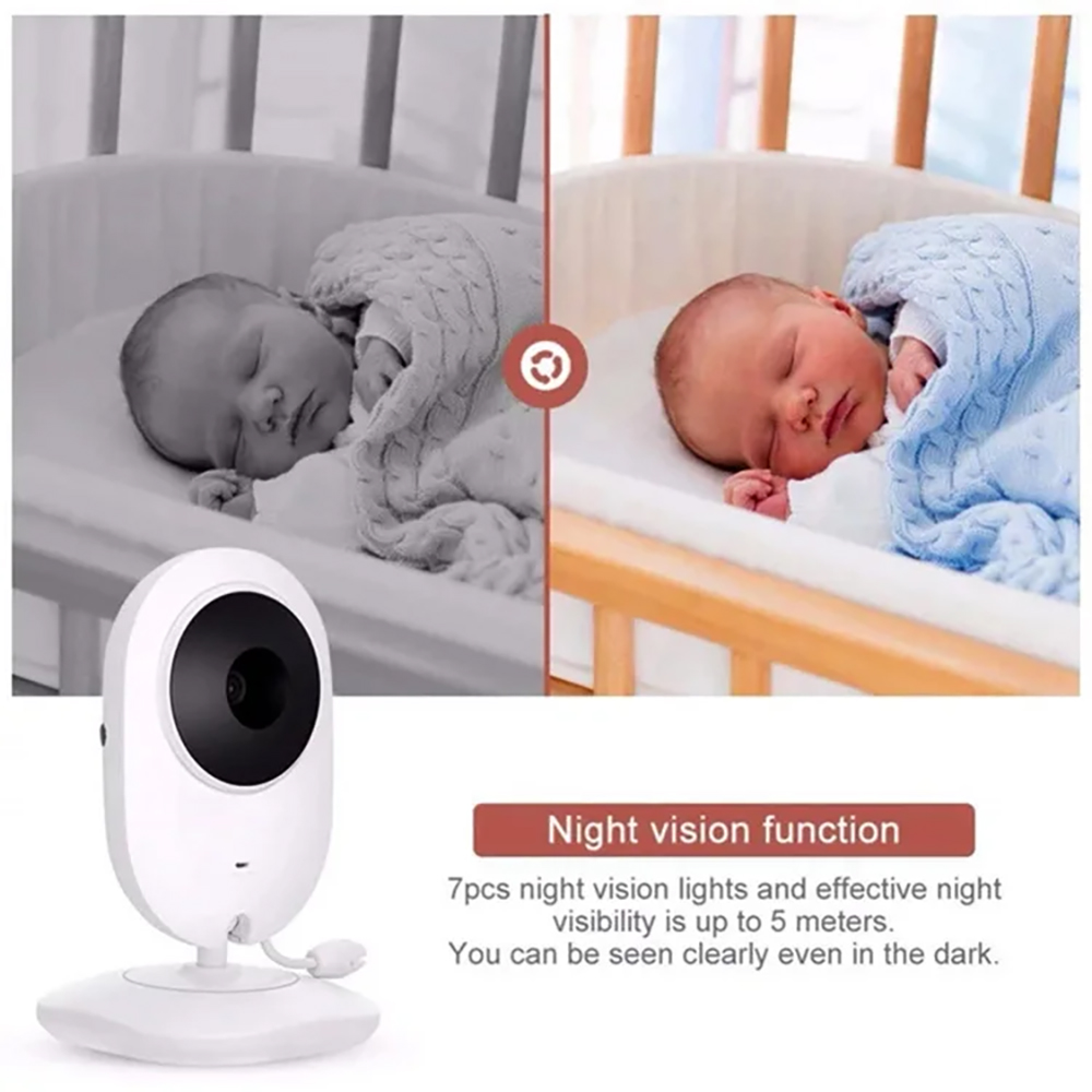 2.8 Inch Video Baby Monitor Ni - Audio Hd Music บทวิจารณ์และราคา