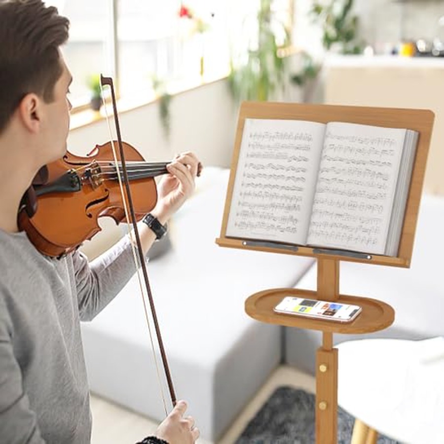 Music Stand for Sheet Music -  - Music Stand Folding บทวิจารณ์และราคา