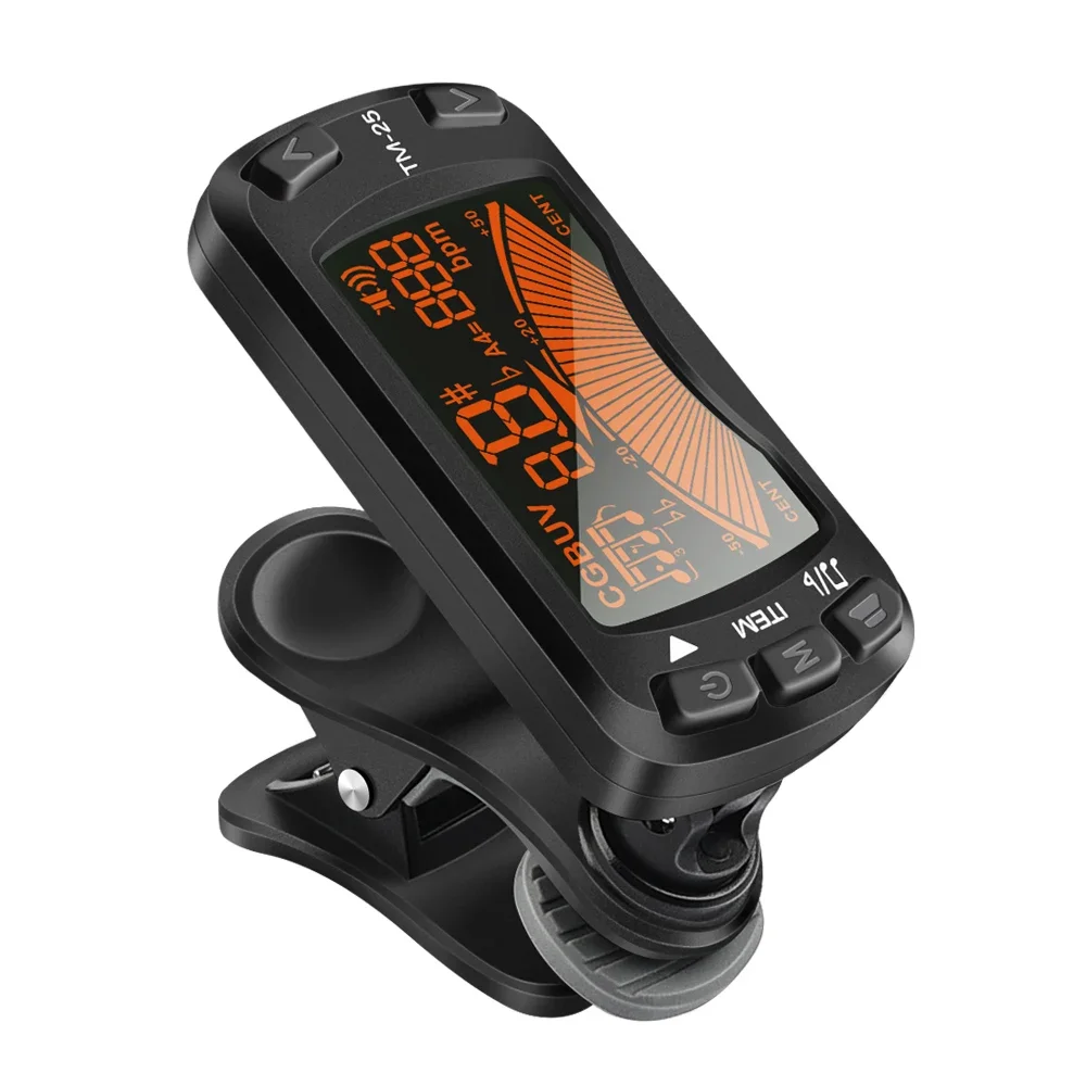 Compact 3-In-1 Tuner for Trave - Guitar Tuner Clip บทวิจารณ์และราคา