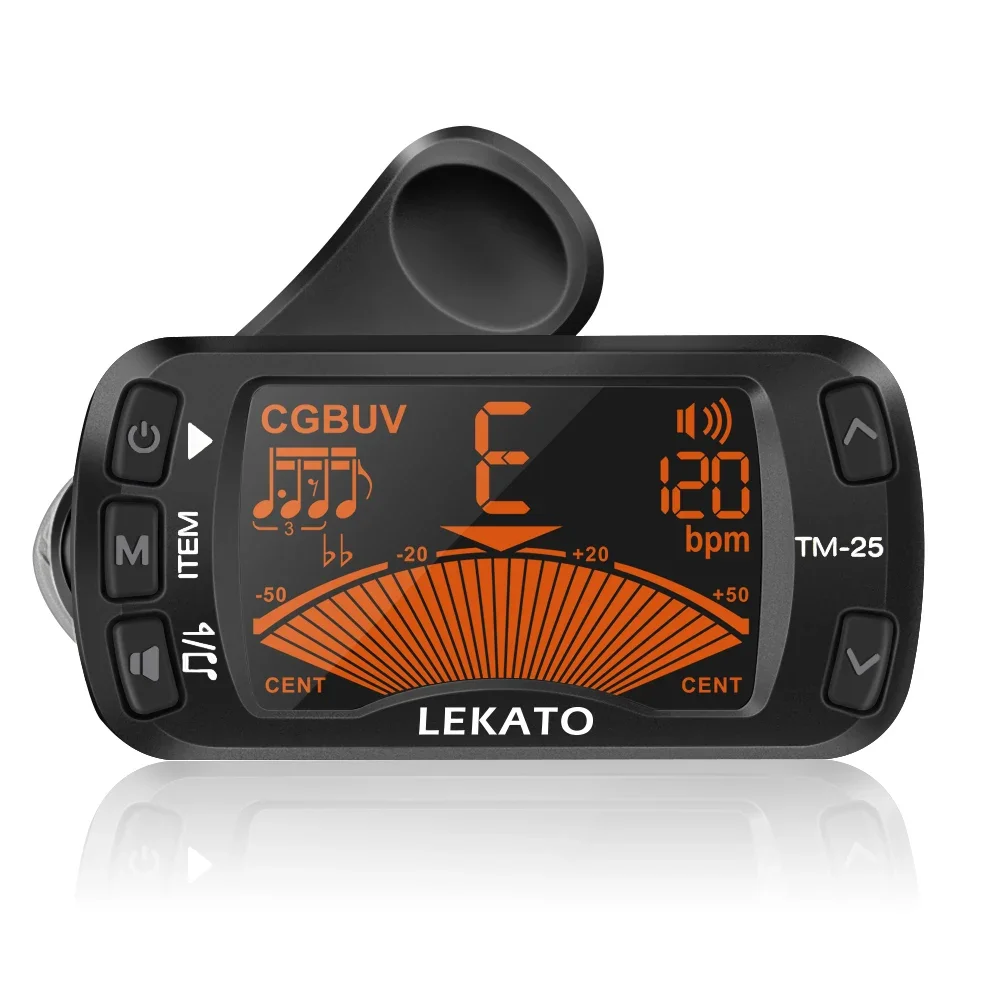 Compact 3-In-1 Tuner for Trave - Guitar Tuner Clip บทวิจารณ์และราคา