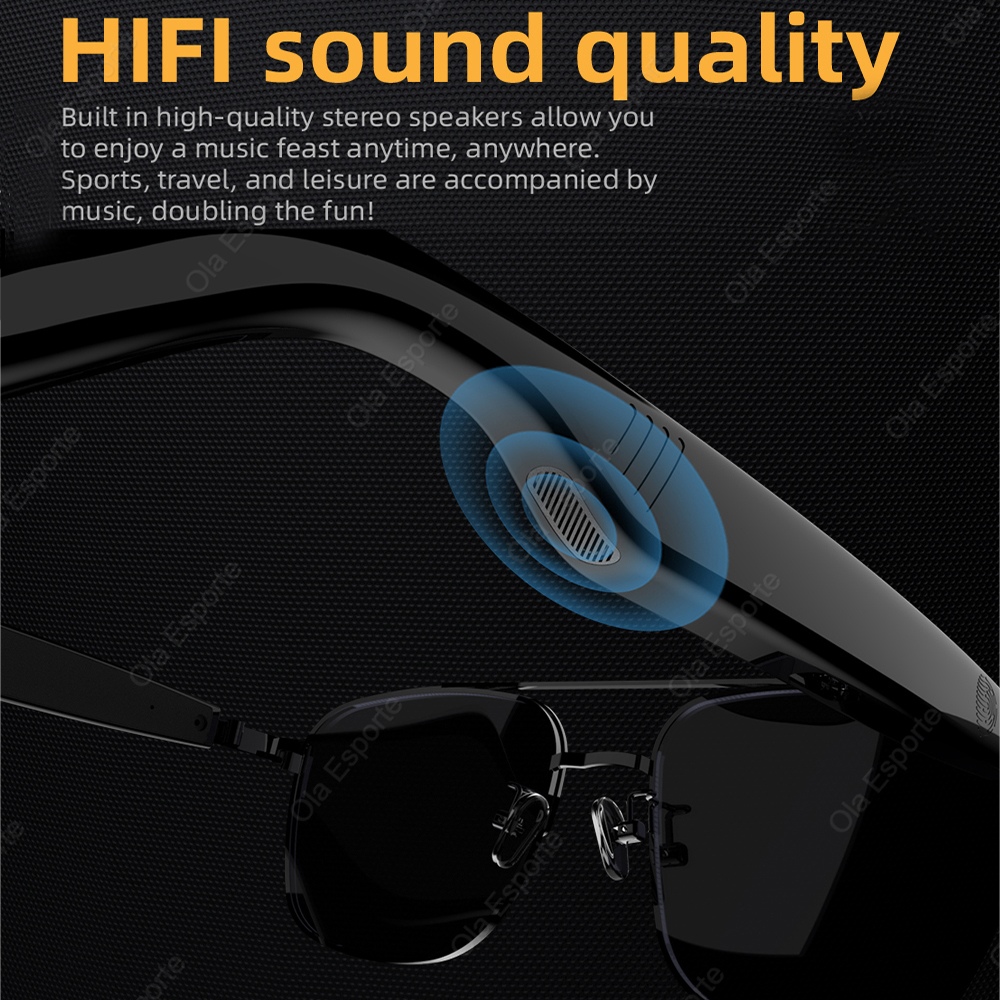 Smart Audio Glasses Air conduc - Audio Hd Music บทวิจารณ์และราคา