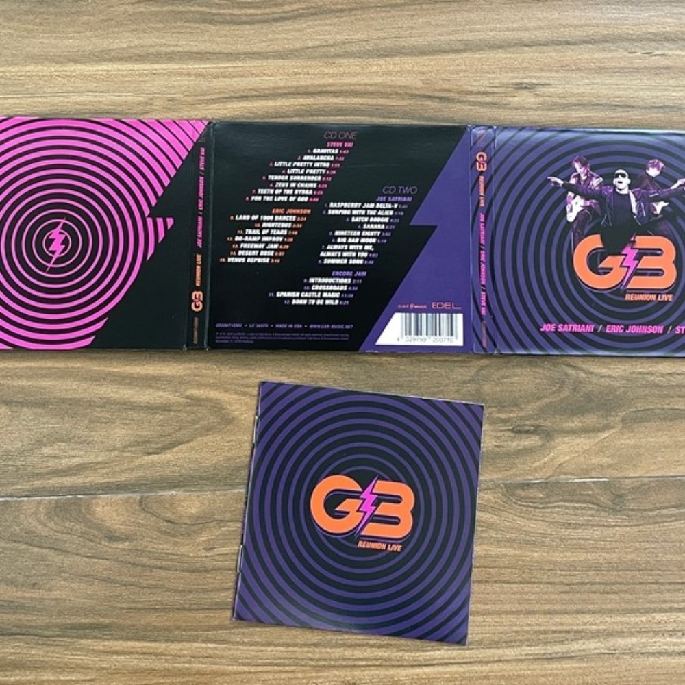 G3 Reunion Live 2025 Guitar Al - Audio Music Cd บทวิจารณ์และราคา