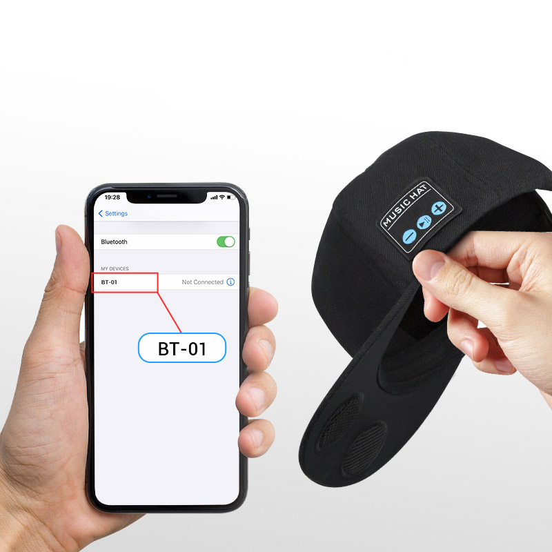 Music Hat Wireless  Hats Outdo - Music Song Audio บทวิจารณ์และราคา