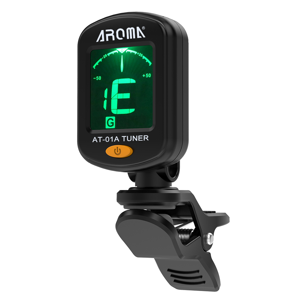 AT-01A Rotatable Clip-on Tuner - Guitar Tuner Clip บทวิจารณ์และราคา