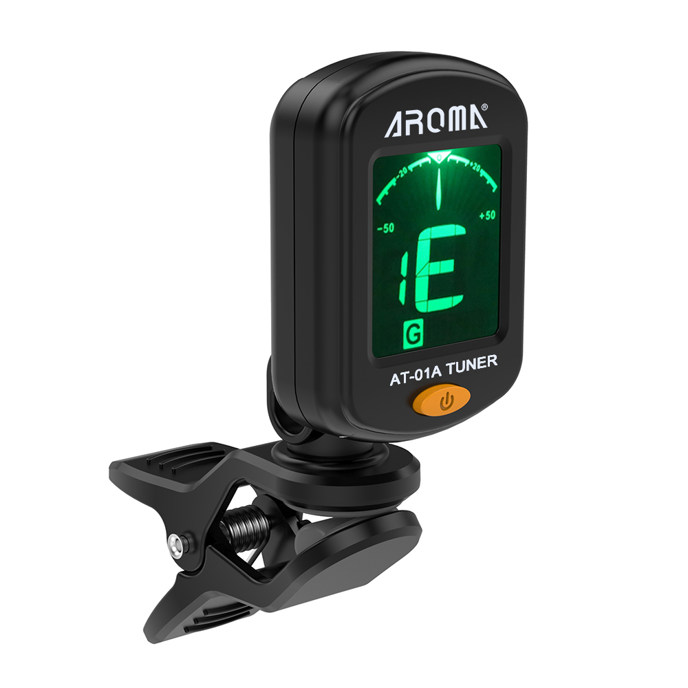 AT-01A Rotatable Clip-on Tuner - Guitar Tuner Clip บทวิจารณ์และราคา