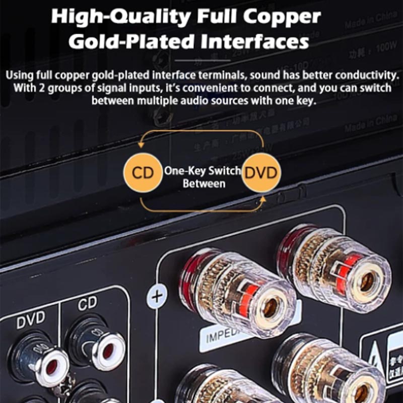 HIFI 2.1Ch Vacuum Tube Amp Blu - Audio Youtube Music Free บทวิจารณ์และราคา