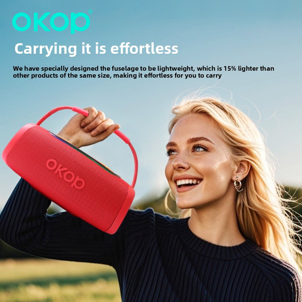 OKOP Bluetooth Speaker,Portabl - Audio Music To Video Ai Free บทวิจารณ์และราคา