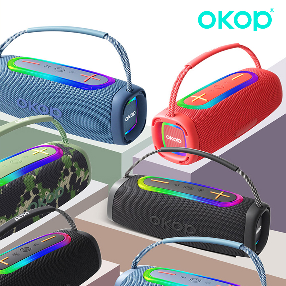 OKOP Bluetooth Speaker,Portabl - Audio Music To Video Ai Free บทวิจารณ์และราคา