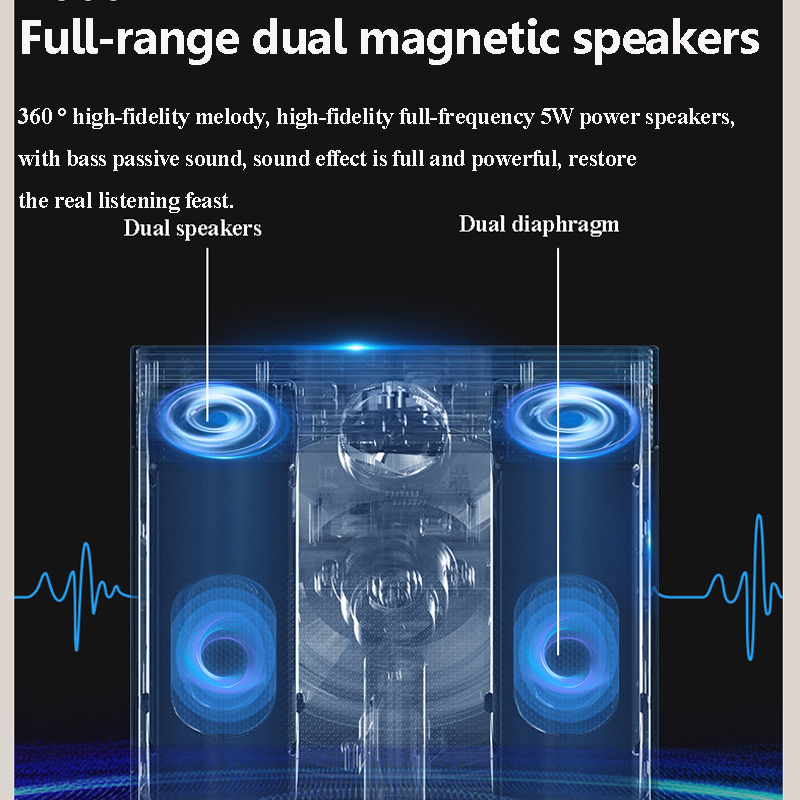 Mini Vintage Bluetooth Speaker - Audio Music System For Home บทวิจารณ์และราคา