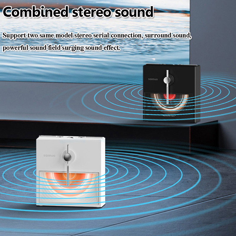 Mini Vintage Bluetooth Speaker - Audio Music System For Home บทวิจารณ์และราคา