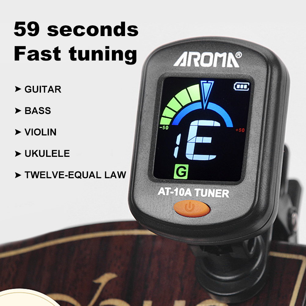 Guitar Tuner Foldable Rotatabl - Guitar Tuner Clip บทวิจารณ์และราคา